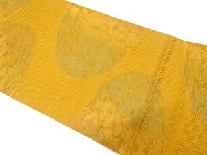 本場筑前博多　花更紗模様織り出し　名古屋帯